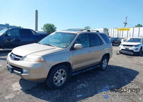 2002 Acura Mdx Touring from USA, damaged, VIN 2HNYD18892H503672